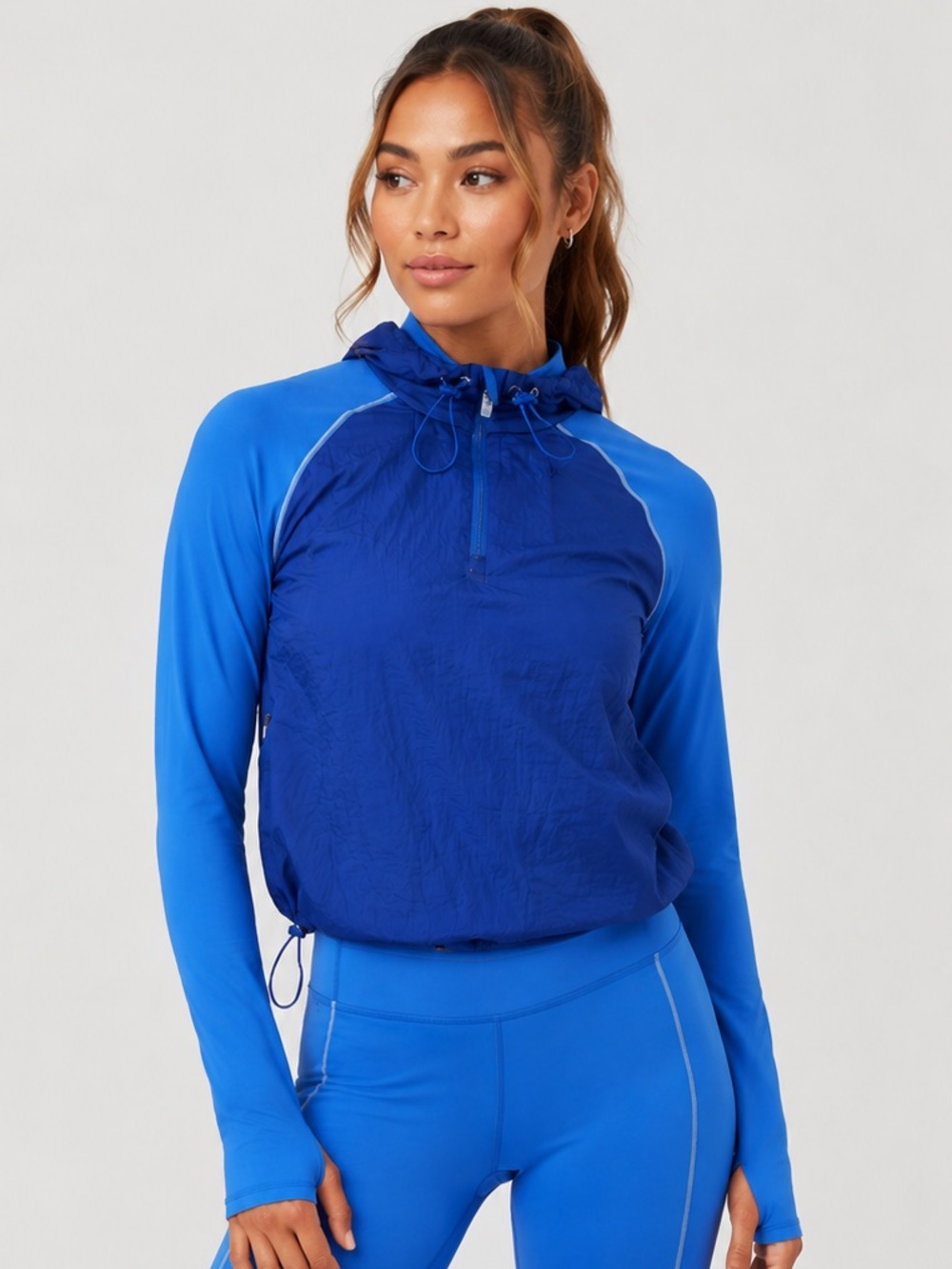 Outdoor Voices Frostknit Pullover Windbreaker